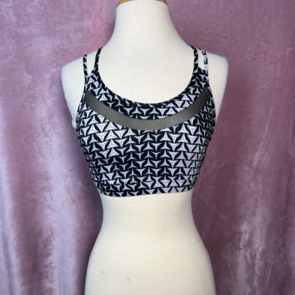 Womens Black And White Victoria Secret Sports Bra Size S